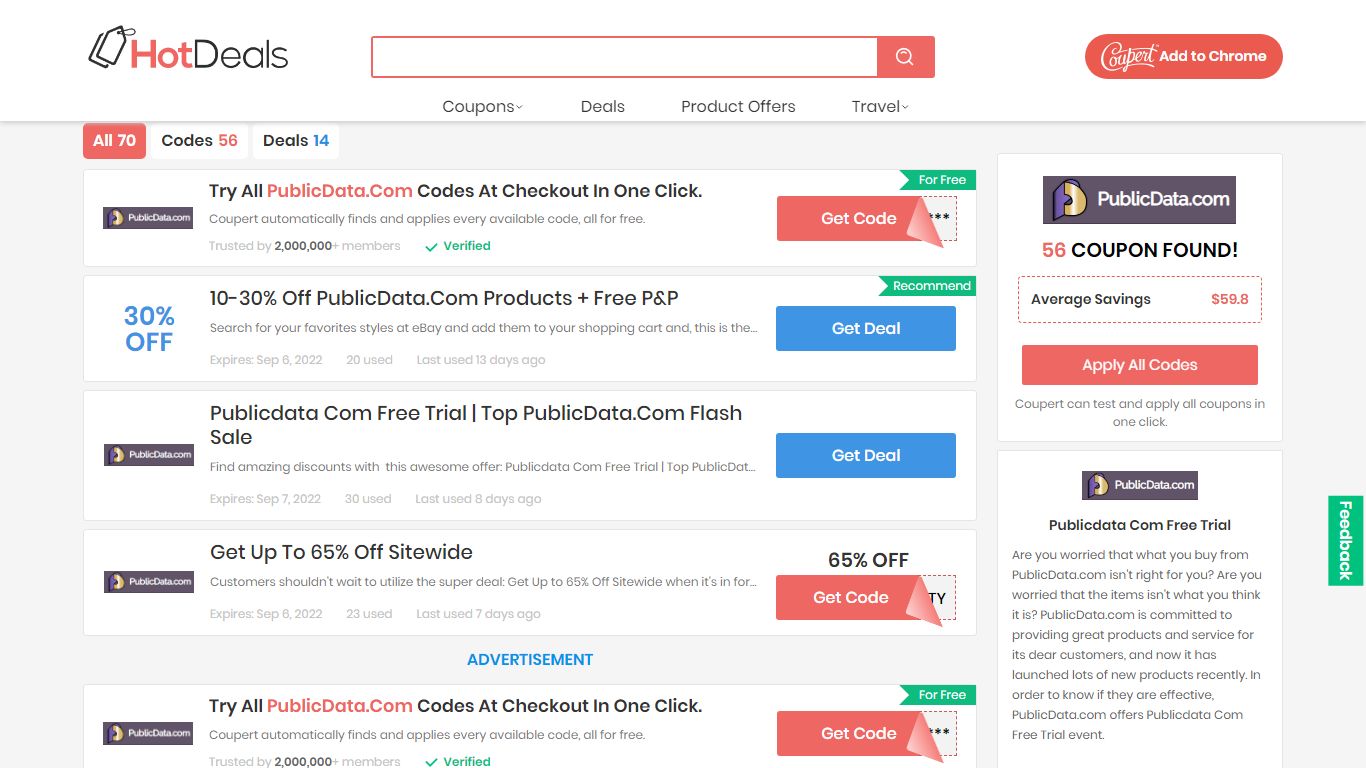 Publicdata Com Free Trial July 2022 - 20% OFF - HotDeals.com